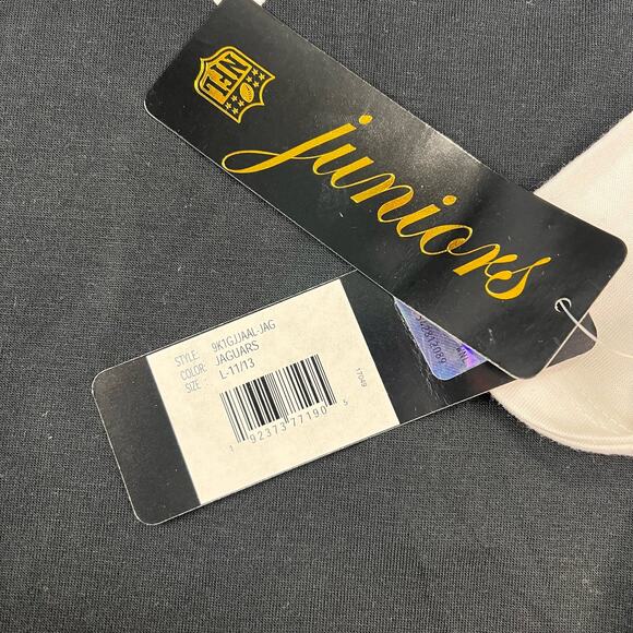 New! NFL Juniors Jacksonville Jaguars long sleeve shirt size 11/13 - Picture 4 of 5